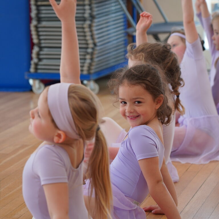 young ballet students
